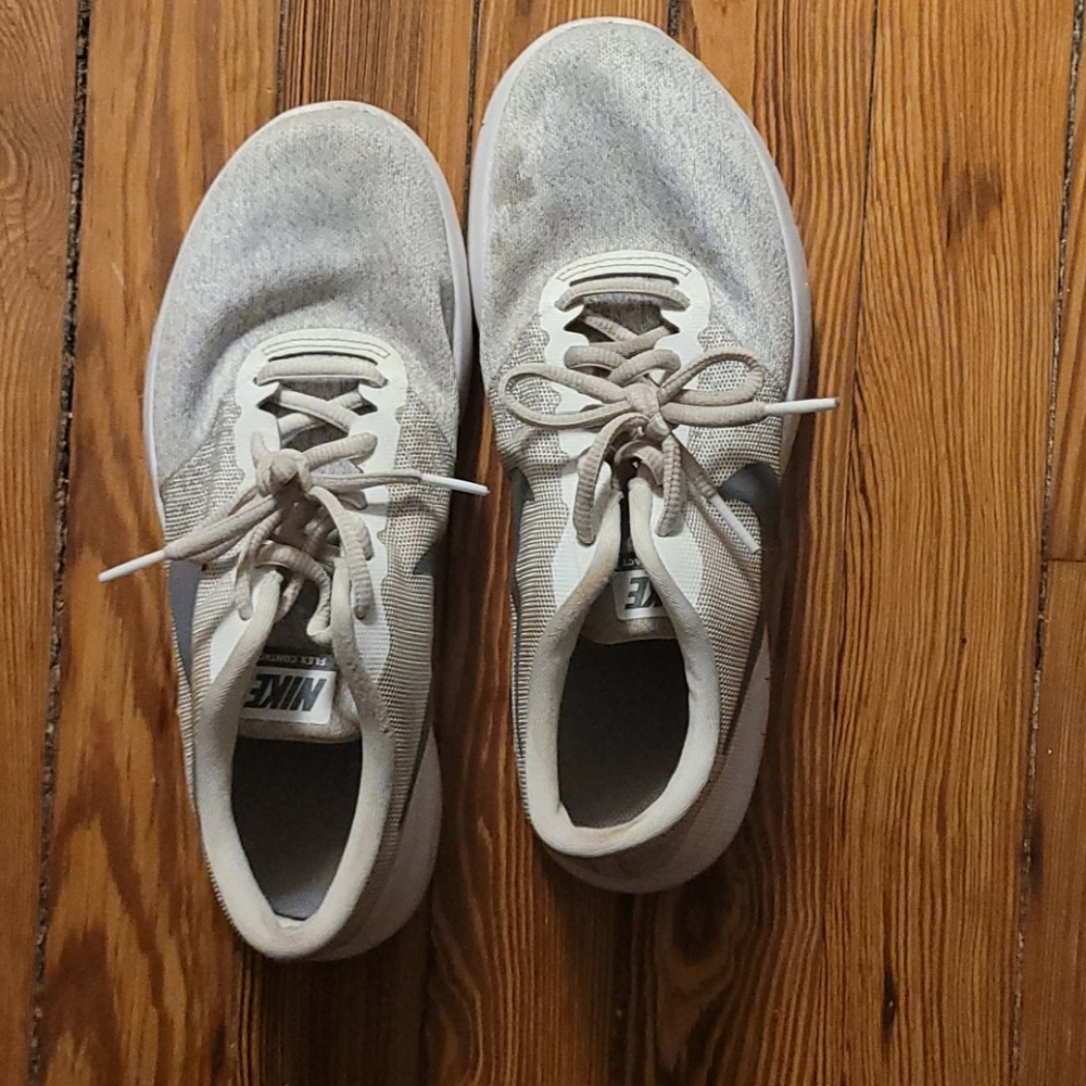 Grey/White Nike